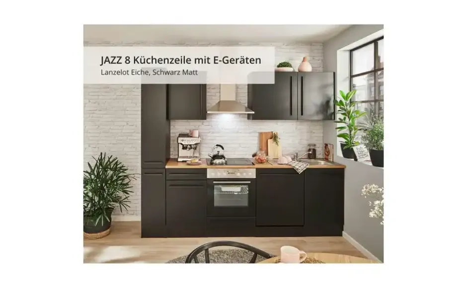 Küchenzeile mit E-Geräten
