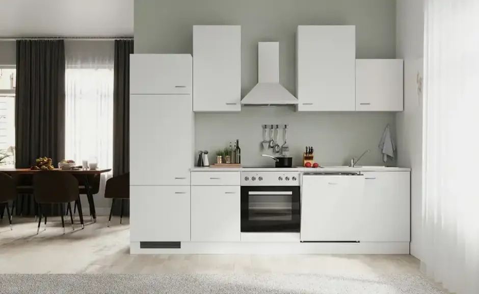 Küchenzeile ohne Elektrogeräte