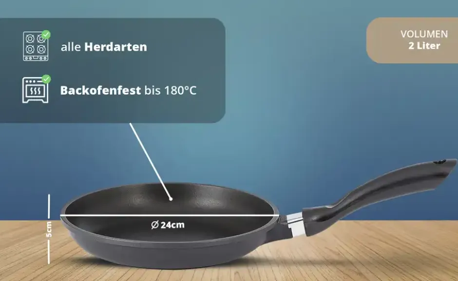 KHG Bratpfanne 24 cm
