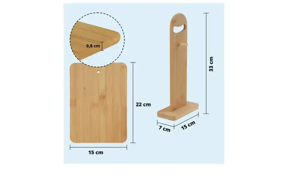 KHG Frühstücksbretterset, 7-teilig