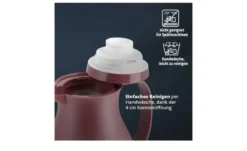 KHG Isolierkanne 1 l rot Anton