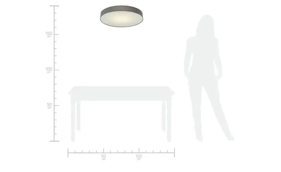 KHG LED Deckenleuchte, 1-flammig