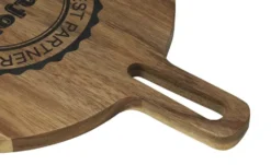 KHG Tablett rund mit Aufdruck