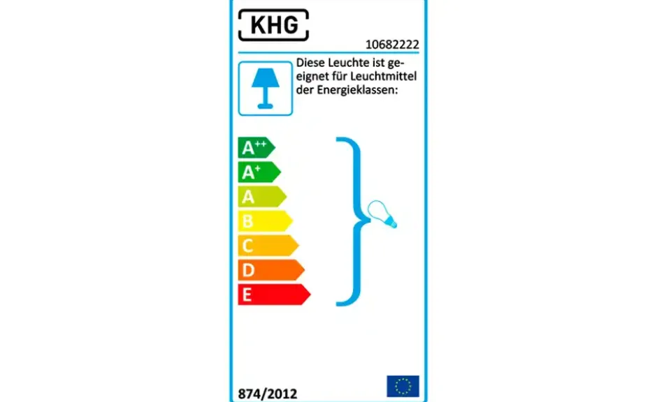 KHG Tischleuchte, 1-flammig