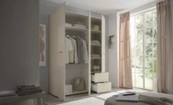 Kleiderschrank 3-türig Bari