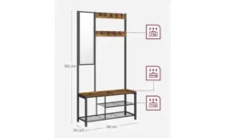 Kompaktgarderobe Dacey