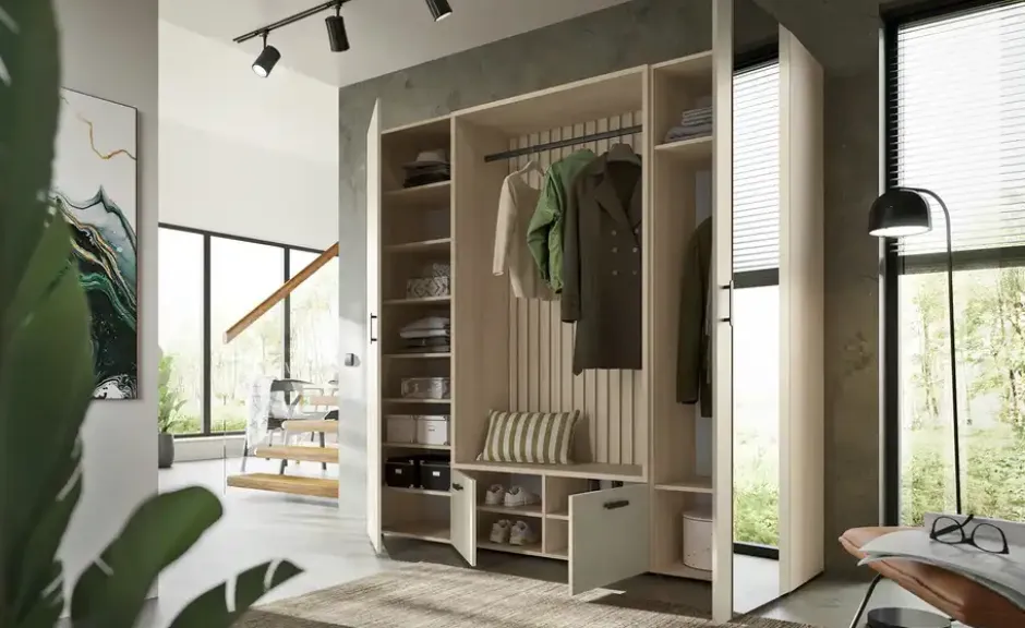 Kompaktgarderobe Huigra