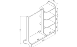 Kompaktgarderobe Lempu
