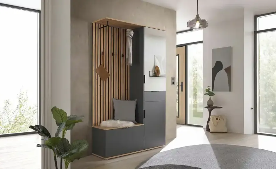Kompaktgarderobe Mocha