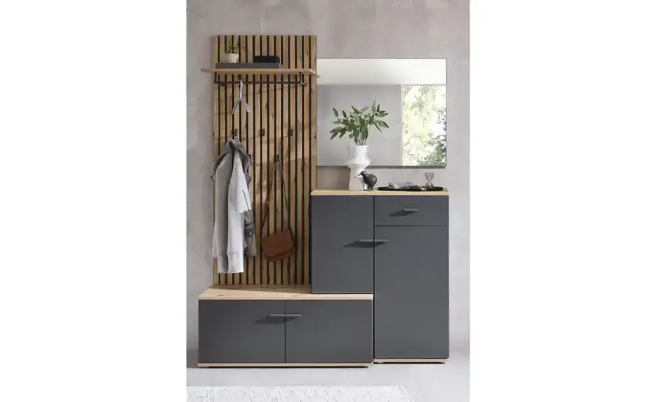 Kompaktgarderobe Mocha