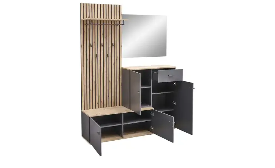 Kompaktgarderobe Mocha