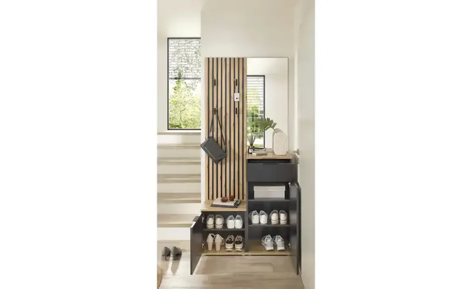 Kompaktgarderobe Mocha