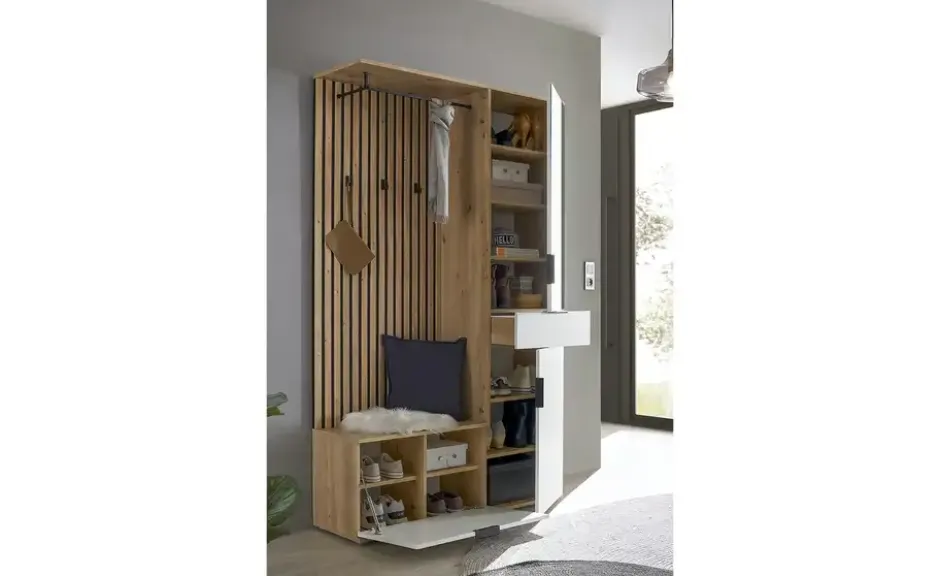 Kompaktgarderobe Mocha