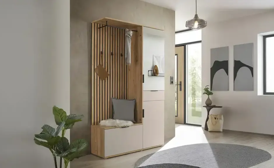 Kompaktgarderobe Mocha
