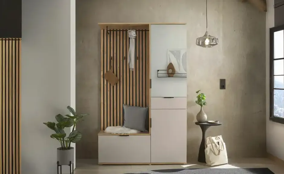 Kompaktgarderobe Mocha