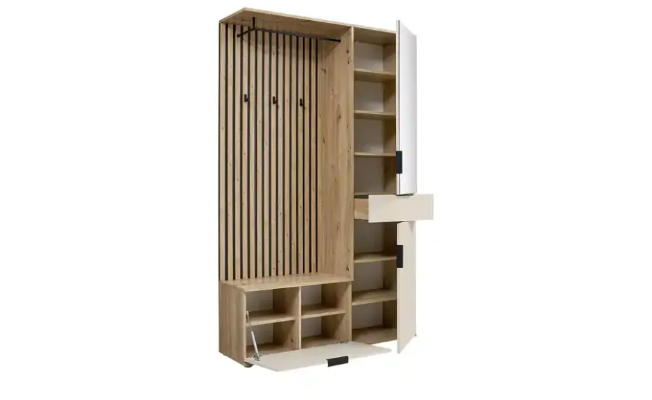 Kompaktgarderobe Mocha