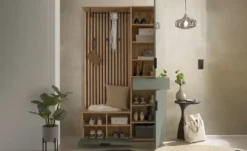 Kompaktgarderobe Mocha