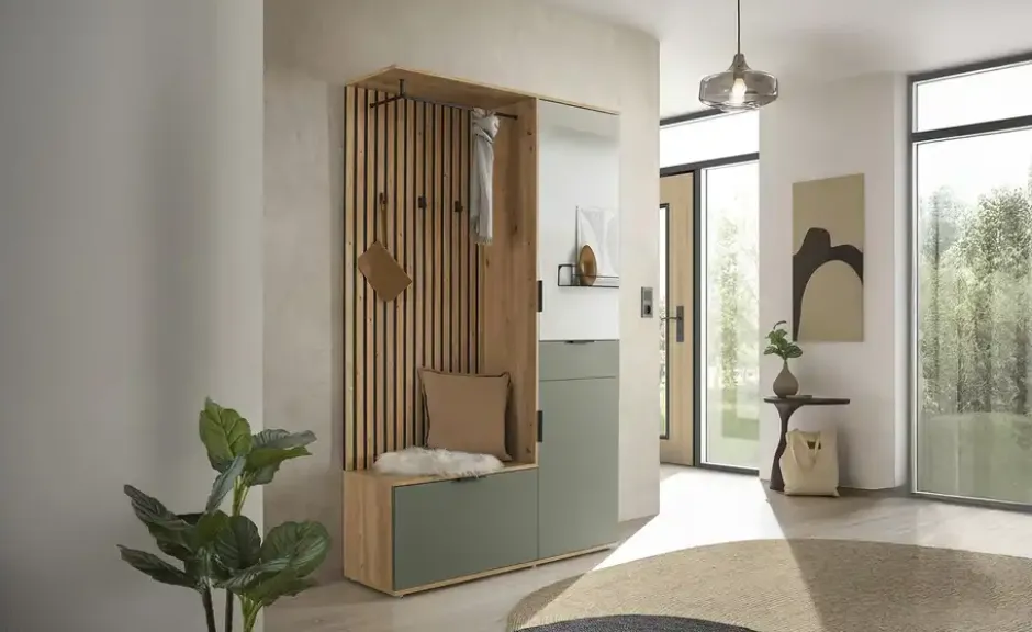 Kompaktgarderobe Mocha