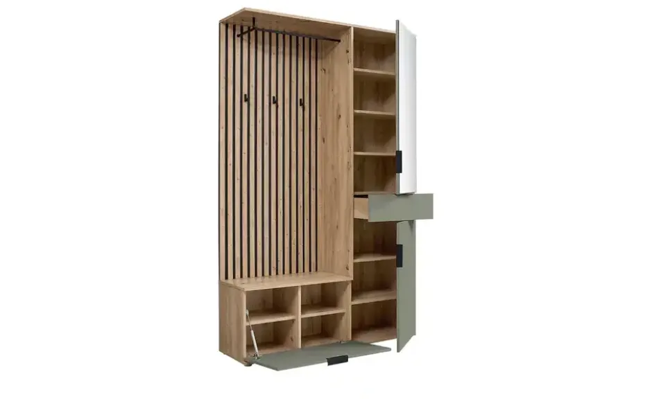 Kompaktgarderobe Mocha