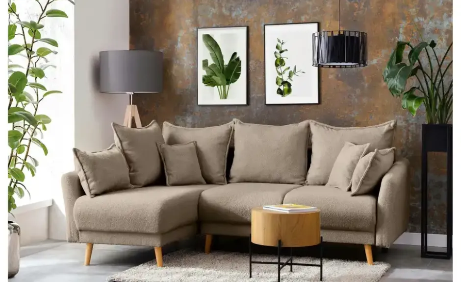 KONSIMO Ecksofa Belmos