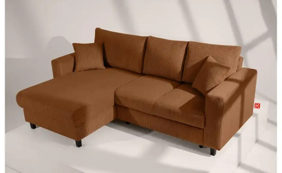 KONSIMO Ecksofa Egret