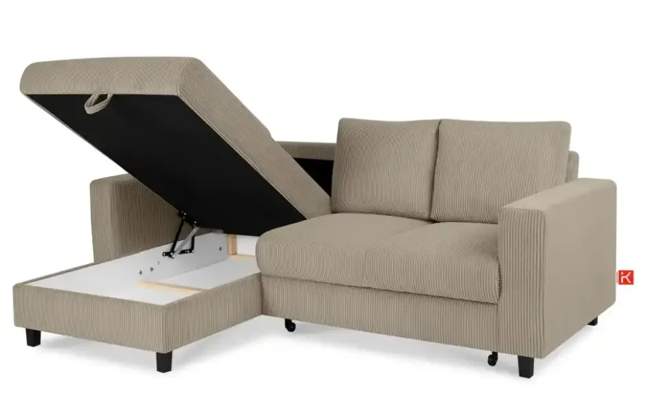 KONSIMO Ecksofa Egret