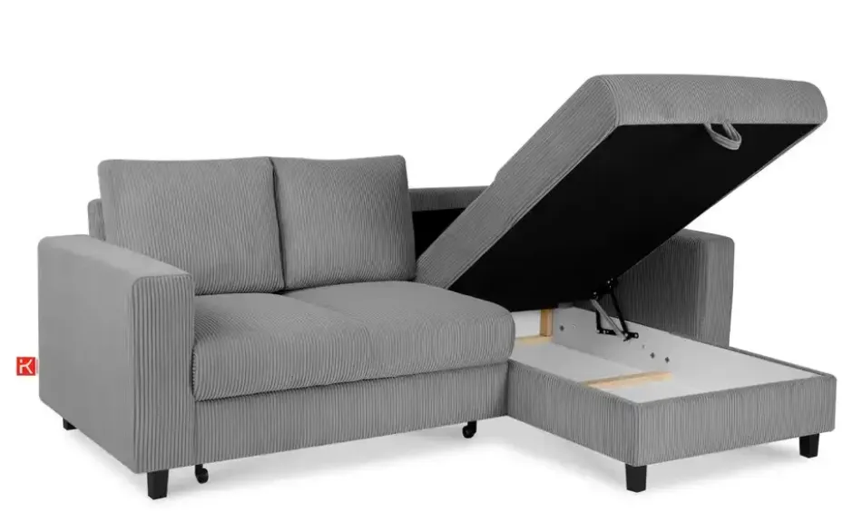 KONSIMO Ecksofa Egret