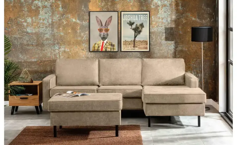 KONSIMO Ecksofa Invia