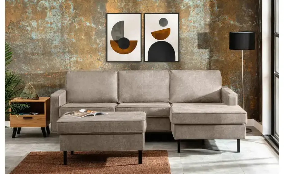 KONSIMO Ecksofa Invia