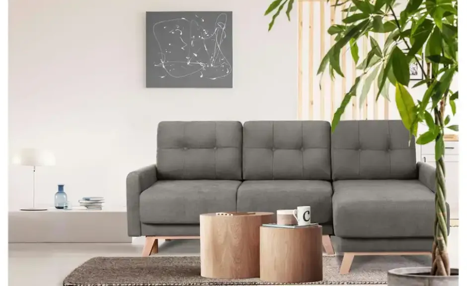 KONSIMO Ecksofa Visna