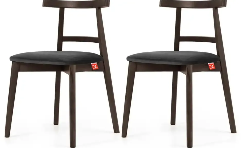 KONSIMO Holzstuhl 2er-Set