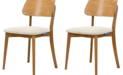 KONSIMO Holzstuhl 2er-Set
