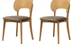 KONSIMO Holzstuhl 2er-Set
