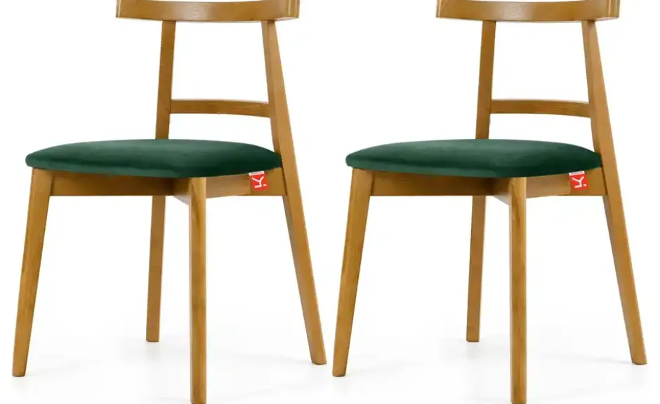 KONSIMO Holzstuhl 2er-Set