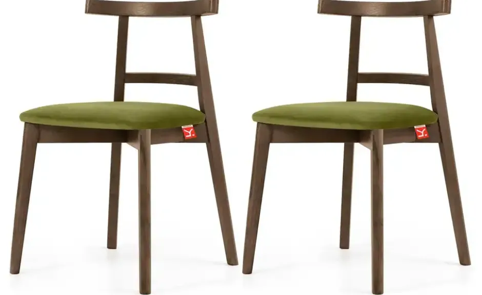 KONSIMO Holzstuhl 2er-Set