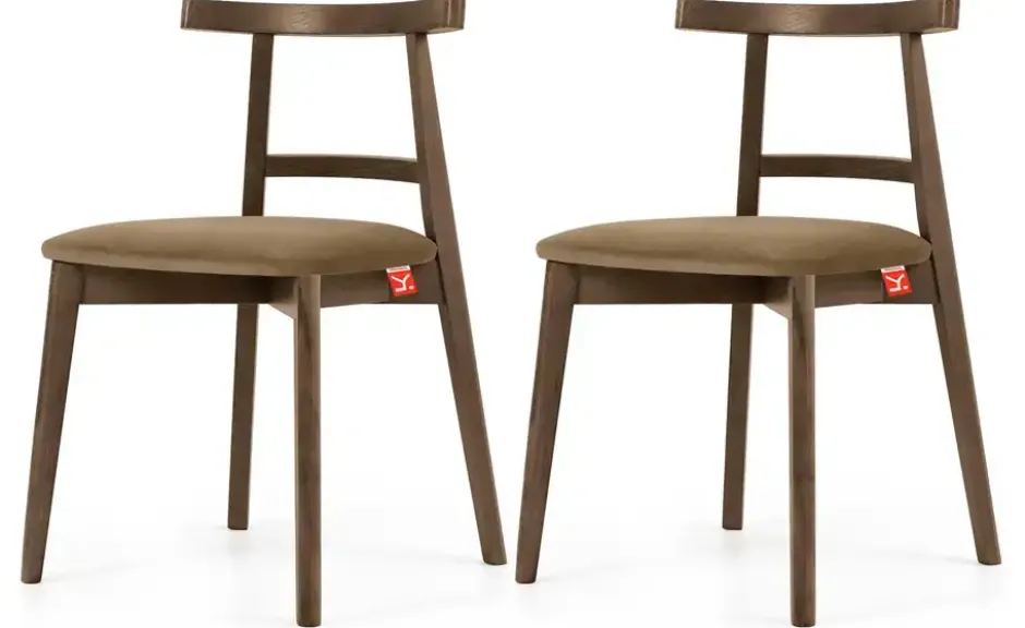KONSIMO Holzstuhl 2er-Set