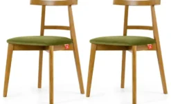 KONSIMO Holzstuhl 2er-Set
