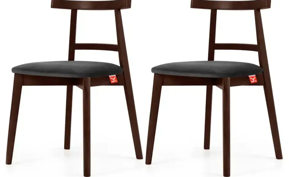 KONSIMO Holzstuhl 2er-Set