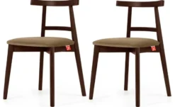 KONSIMO Holzstuhl 2er-Set