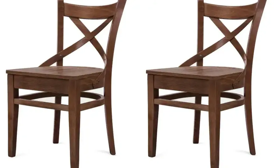 KONSIMO Holzstuhl 2er-Set Georg