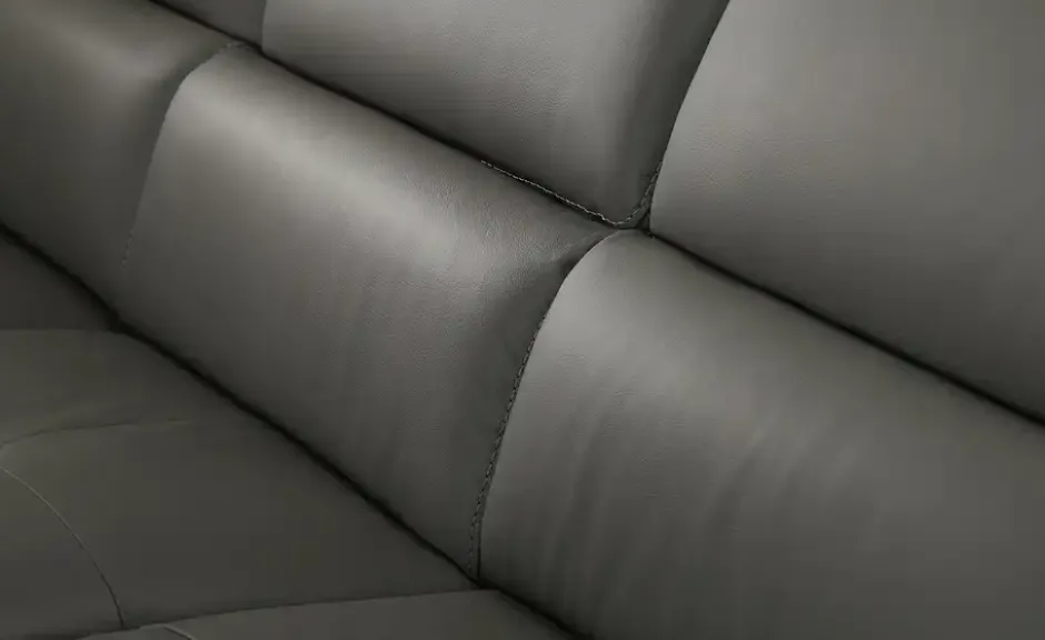Leder-Ecksofa Danae klein