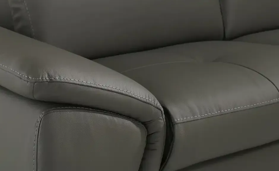 Leder-Ecksofa Danae klein
