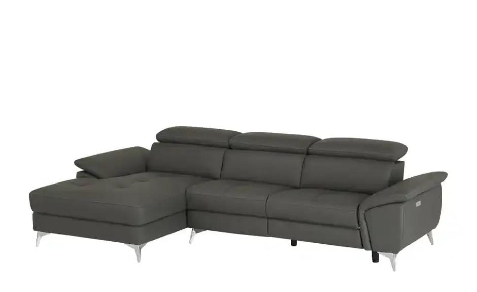 Leder-Ecksofa Danae klein