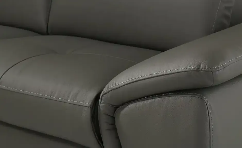 Leder-Ecksofa Danae klein