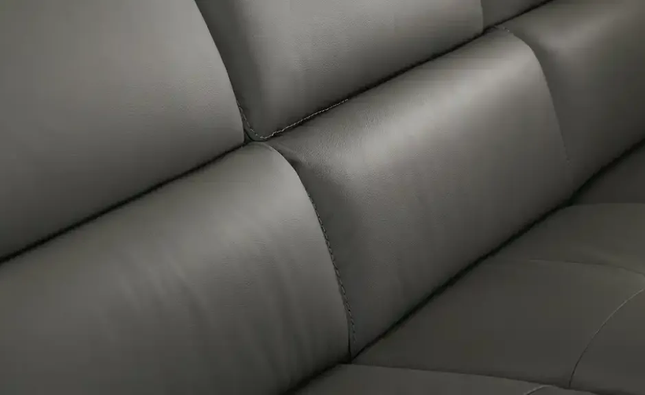 Leder-Ecksofa Danae klein