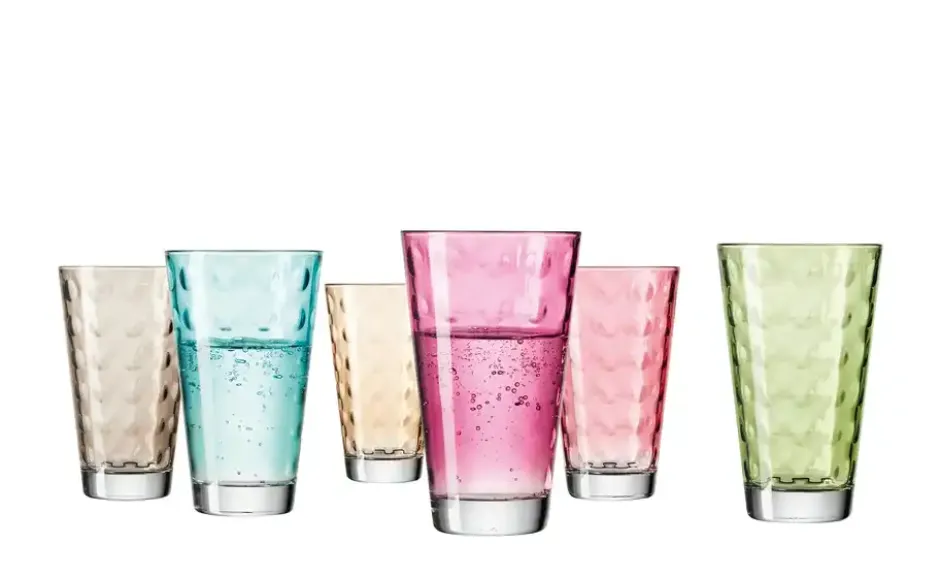 LEONARDO Gläser groß, 6er-Set Optic
