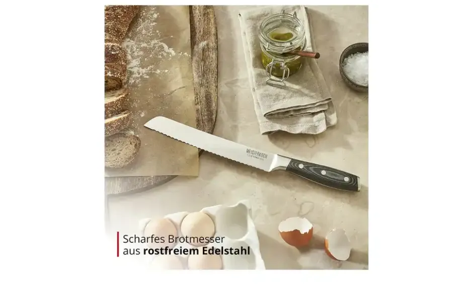 Meisterkoch Brotmesser 20 cm PRIMUS