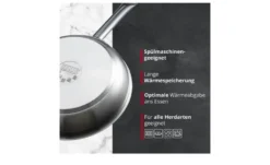 Meisterkoch Edelstahlpfanne tief Ø 28 cm CELSUS