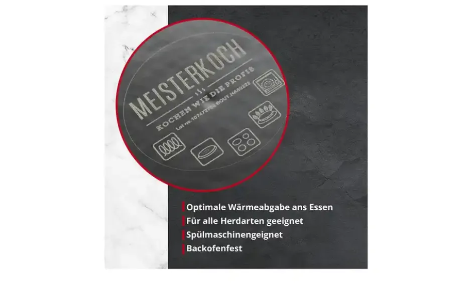 Meisterkoch Gusseisen-Servierpfanne OPUS