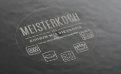 Meisterkoch Gusseisen-Wok mit Deckel OPUS